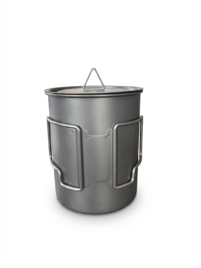 750ml Titanium Cook Pot With Lid