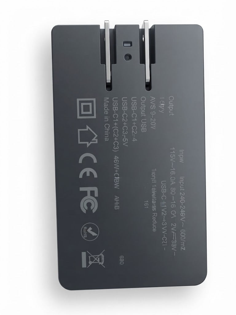 65W, Triple USB-C Charger